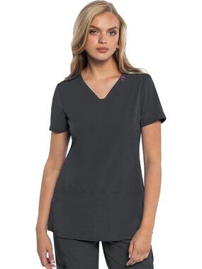 Stylish V-Neck Scrub Top for Women | Missy Fit | 3 Pockets | Comfortable